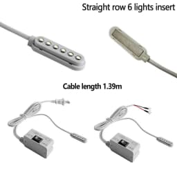 LED Sewing Machine Lamp Energy-Saving 6/10 LED Work Lights Luminaire With Magnets Mount For Sewing Machine 110-265V EU/US Plug