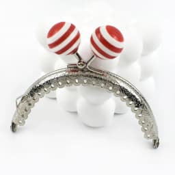 2/5/10Pcs 85mm Embossed Metal Bag Handle Color Bead Coin Purse Frame Kiss Clasp Handbag Wallet Sewing Brackets for Making Bags