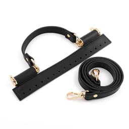 1Set High Quality Leather Bag Strap Handmade Handle Woven Bags Handbag With Hardware Accessories for DIY Shoulder Handbag Belt