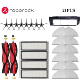 For Xiao mi Roborock S5 S50 S51 S55 S6 S60 S6 Pure Vacuum Cleaner Accessories HEPA Filter Mop Cloth Side Main Brush Spare Parts