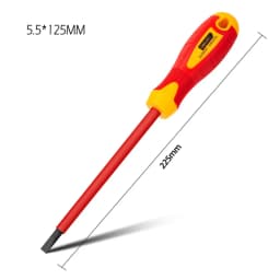 1 Pcs Insulated Screwdriver Electrician Dedicated Magnetic Precision Screwdriver High Voltage 1000V Slotted Phillips Hand Tools