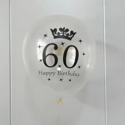 5Pc Happy Birthday Decoration Gold Rose Black 16 18 30 50 60 70 80 90 Years Birthday Party Digital Ballon Latex Party Supplies