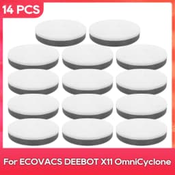 Compatible For ( ECOVACS DEEBOT X11 OmniCyclone ) Sponge Filter Cartridge, Pad Robot Vacuum Cleaner Replacement Part Accessories