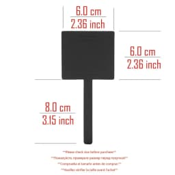 50 Pieces Black Brown Black Blank Paper Bangle Ring Cards Jewelry Holder Display Storage Packing Stand Accessories Wholesale