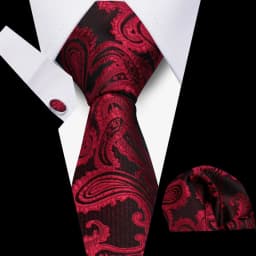 Men Business Tie Set Classic Plaid Dot Necktie Cufflinks Stripe Handkerchief For Wedding High Quality Formal Gravata Accessories