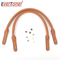 EverToner 2Pcs Detachable Tote PU Leather Replacement Handles Straps Handbags Shoulder Bag Accessories
