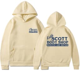 Keith Scott Body Shop Tv Show Pullover One Tree Hill Hoodie Ravens Basketball Sweatshirt 2 Side Print Lucas Nathan Scott Hoodies