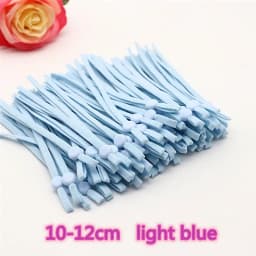 10-12CM Mask Elastic Band 15cm Colorful Mask Elastic Band Mask Rope Belt Adjustable Ear Hook Sewing Accessories 50/100pcs