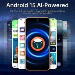 K-Touch iFone 18 Pro Maxi Mobile Phones Smartphone Face Unlocked Android 7.3 Inch 16+48MP 5G Dual Card Dual Standby 7800mAh Global Version Cell Phone For Men Women