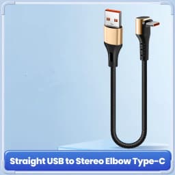 15CM 25CM 50CM Short Elbow USB Type C Cable for IPhone15 16 Huawei Xiaomi Samsung S24 Fast Charging Type C Power Bank Data Cable