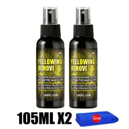 Plastic Yellowing Remover Scratch Repair - Appliances AC Units Fridge Toilet Back To White Gloss Long-Lasting Polish Clean Care