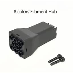 Original 4 and 8 Colors Filament Hub for ANYCUBIC Kobra S1 Combo/Kobra 3 Max Combo/Kobra 3 Combo 3D Printer Parts Accessories
