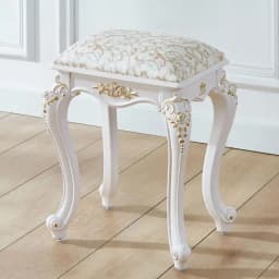 European American Style Dressing Stools Makeup Stool Soft Small Square Ottomans Household Chairs Princess Bedroom Nail Stools