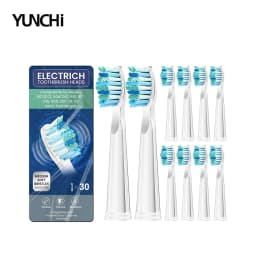 Replacement Toothbrush Heads For Fairywill Sonic Electric Toothbrush FW-507/508/515/551/917/959/2011/D1/D3/D7 Du Pont Bristles