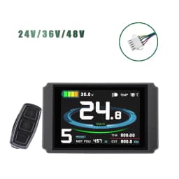KT Ebike LCD Led Display Kuteng 24V 36V 48V Lcd3 Lcd8h Led 880 LCD7 Electric Bicycle Bike Display for Electric Bike Kit