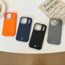 Spigen ENZO ATAMID MagFit For Magsafe Magnetic Case For iPhone Air 16 17 Pro Max Carbon Fiber Pattern Hard Phone Case/Cover
