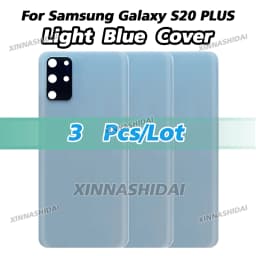 High-Quality Battery Back Cover Rear Housing Replacement - with Camera Lens for Samsung Galaxy S20 Plus S20+ (G985/G986/G986F)
