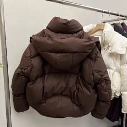 Women's Down Cotton Jacket Winter New Loose Hooded Parkas Female Coat Korean Short Thick Warm Cotton Padded Outerwear Ladies Top