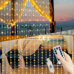 3M 4M 6M 8 Mode Bedroom Light Wedding Christmas Decoration Party Holiday USB Curtain Lights LED Outdoor Light Fairy String Light
