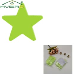 50X Glowing 3D Stars Glow in Dark on Wall Decoration Stickers Kids Baby Room Bedrooms Ceilings Home Fluorescent Pentagram Paper