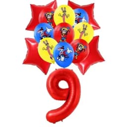 New The Amazing Birthday Party Decorations Digitaled Circus Tableware Set Plates Banner Tablecloth for Baby Shower Supplie Gifts
