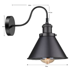 Vintage Retro Loft Warehouse Wall Lamp Sconce Light,Bedroom Restaurant Pub Aisle Front Door Cafe Cirrodor Porch Light AC90-260V
