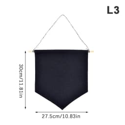 Badge Storage Display Clothe Hanging Wall Triangle Flag Brooch Board Large Brooch Storage Commemorative Box Pin Gift Collection