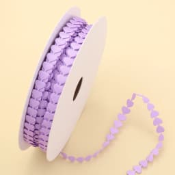 20yards/Roll 0.8 cm Wide Heart-Shaped Floral Pattern Gift Ribbon Suitable for Apparel Decoration Valentine's Day Packaging