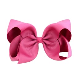 BABY BOWS 1Pcs 6inch Solid Colors Grosgrain Ribbon Hair Clips for Girls Large Hairpins Boutique Barrettes Kids Hair Accessories