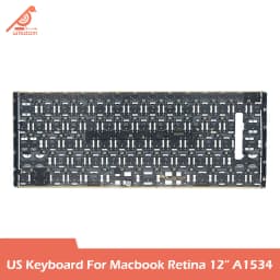 Laptop A1534 US Layout Replacement Keyboard For Macbook Retina 12" A1534 2016 2017 Keyboards Replace EMC 2991 3099