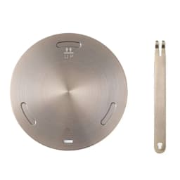 Kitchen Induction Cooker Heat Conduction Plate Stainless Steel Heat Diffuser Ring Plate Induction Cooker Stove Protector Accesso