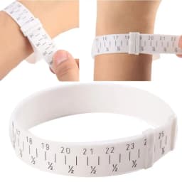 ABS Plastic Bracelet Bangle Gauge Sizer 15-25cm Jewelry Measure Wrist Size Tool 15 to 25cm Jewellery Bracelet Making Tools