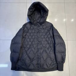 Schinteon Women Light White Duck Down Jacket Casual Loose Over Size Autumn Winter Outwear with Hood Coat 2024 New