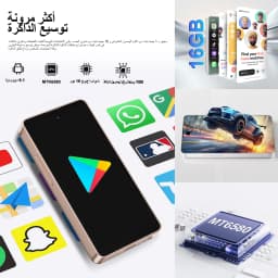 SERVO Mini Android Smartphone Built in Stylus 3G Cellular 4" Display 16GB ROM Tiny Mobile Phones Face Unlock GPS WIFI Play Store