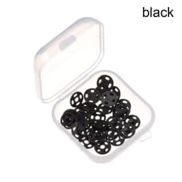 10/24PCS Tiny Metal Buckle Invisible Snap Mini Buttons Buckles for DIY Doll Clothes for 1/6 Doll Clothing Sewing Accessories