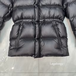 Lagabogy 2025 Black Color Mid-Long Puffer Jacket Winter Women 90% White Duck Down Coat Female Waterproof Thick Warm Hooded Parka