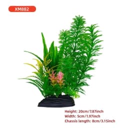New Artificial Aquarium Decorative Grass Simulation Plant Fish Tank DIY Decoration Simulation Water Grass Combination