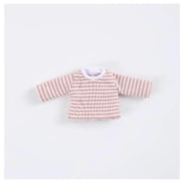 DIY Handmake Stripe Tops Cute 5 Colors T-shirt Casual Clothes Suits for 1/12 BJD Dolls/for 1/11 OB11 Dolls