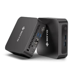 SOYO Windows 11 Pro Y5 Air Mini PC Intel Core i5‑4250U 8GB DDR3 RAM 128GB M.2 2280 SSD Desktop Computer Dual HDMI1.4 DP USB3.0
