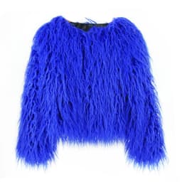 DEAT Fur Imitation Fur Coat Korean Version Pure Color Beach Wool Women's Short Coat Straight 2026 Winter Wram Jackets 11A06487