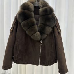 OFTBUY 90 Duck Down Real Fox Fur Collar Luxury Women New Winter Down Jacket Female Loose Short Puffer Coat Thick Warm Outerwear