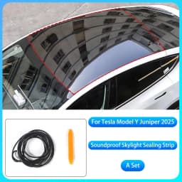 For Tesla Model Y Juniper 2025+ Door Sealing Soundproof Rubber Sealing Strip Sunroof Sealing To Reduce Wind Noise Soundproof Kit