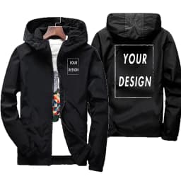 Custom Brand Logo Autumn Jacket Men Waterproof Warm Windbreaker Casual Clothing Big Size 6Xl Men Green Black Red Jacket Outdoor