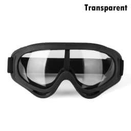 DIZETION 1Pc Winter Windproof Skiing Glasses Goggles Outdoor Sports Eyewear Glasses Ski Dustproof Cycling Lens Frame Sunglasses