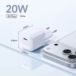 Baseus USB Type C Charger 20W Portable USB C Charger Support Type C PD Fast Charging For iPhone 15 14 13 12 Pro Max 11 X 8 Plus
