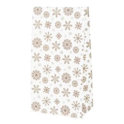 10pcs Kraft Paper Candy Cookie Bag Santa Claus Snowman Christmas Gift Packing Bags Xmas Navidad New Year Party Decor Supplies