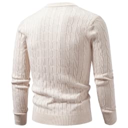 Fashion Autumn Winter Men Sweater Knit Pullovers Solid Crew Neck Slim Fit Casual Knitted Sweaters Long SLeeve Couple Knitwear
