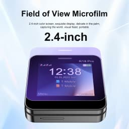 SERVO R18 PRO 2.4" Slide Feature Mobile Phone Speed Dial Magic Voice Flashlight FM Radio Dual SIM Card Rotating Screen Cellphone
