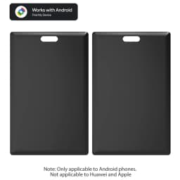 1pack Android Wallet Tracker Card Tracker Tag,Works with Google Find Hub App (NOT for IOS or Huawei),Waterproof for Keys Luggage