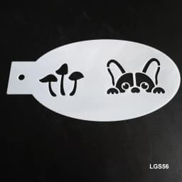 PET Stencil For Face Body Face Painting Paint Reusable Templates For Body Arts Cosplay Halloween Christmas Party